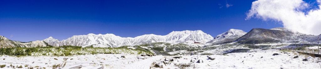 2015立山初冠雪